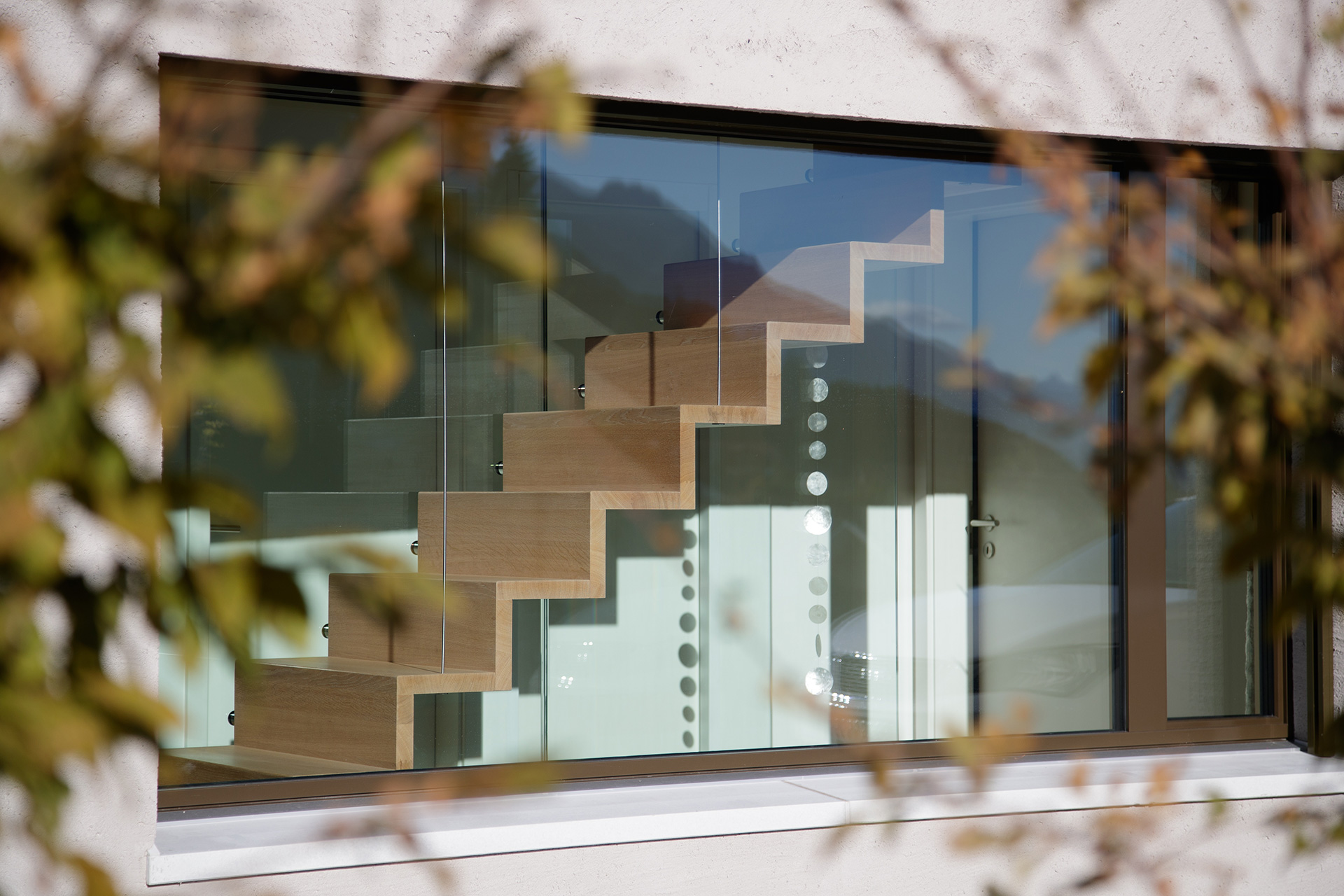 freistehende treppe