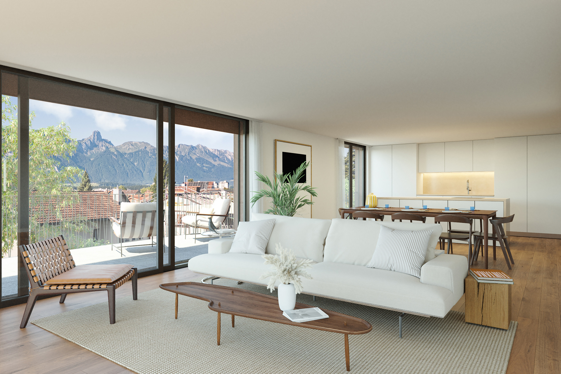neubau wohnzimmer