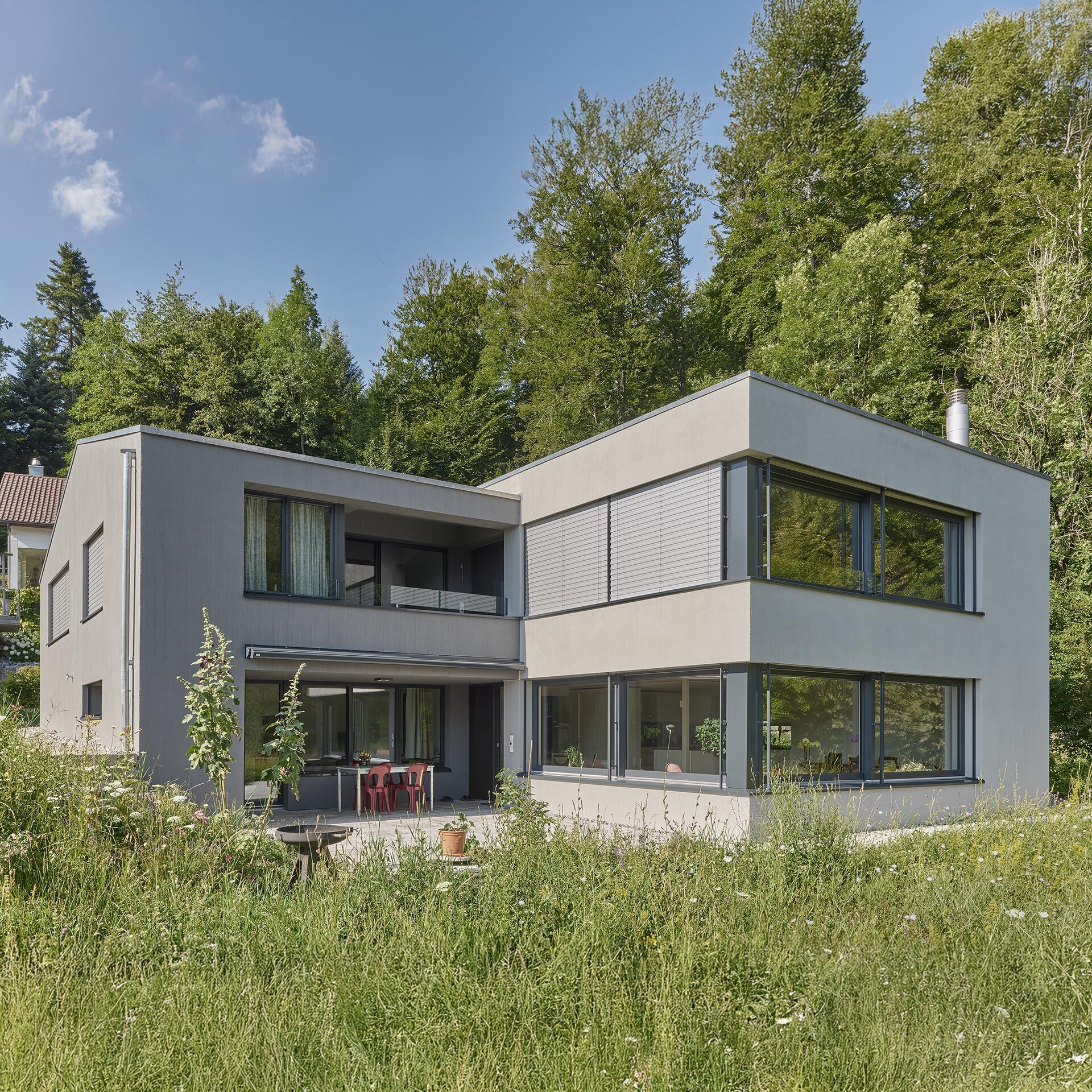 fassade einfamilienhaus steffisburg